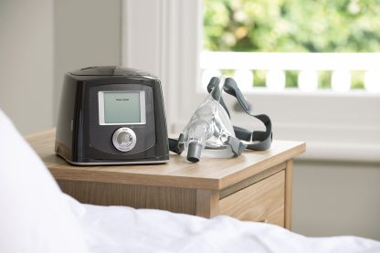 CPAP Machine on Bedside Table