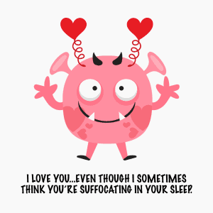 cpapRX Valentine's Day Card - Suffocating
